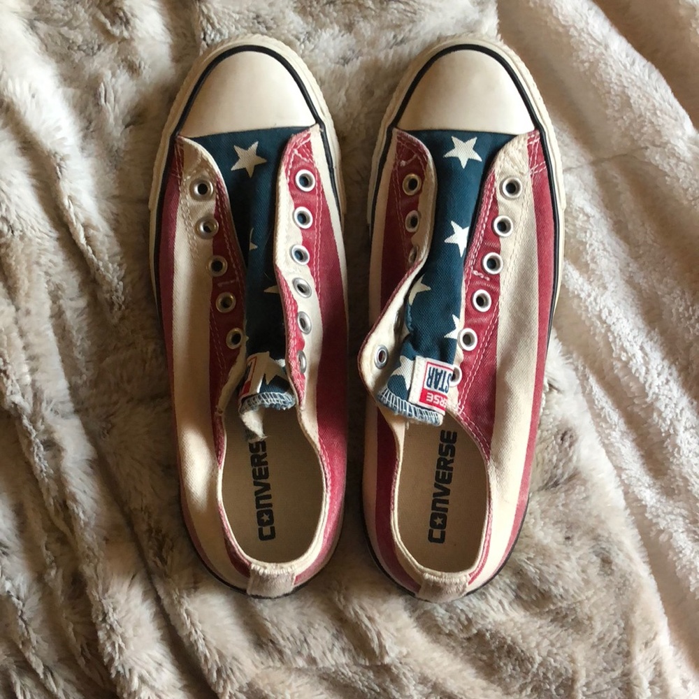 American Flag Converse